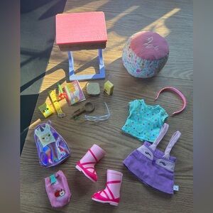 American Girl Wellie Wishers Garden Classroom Set Doll NOT Included